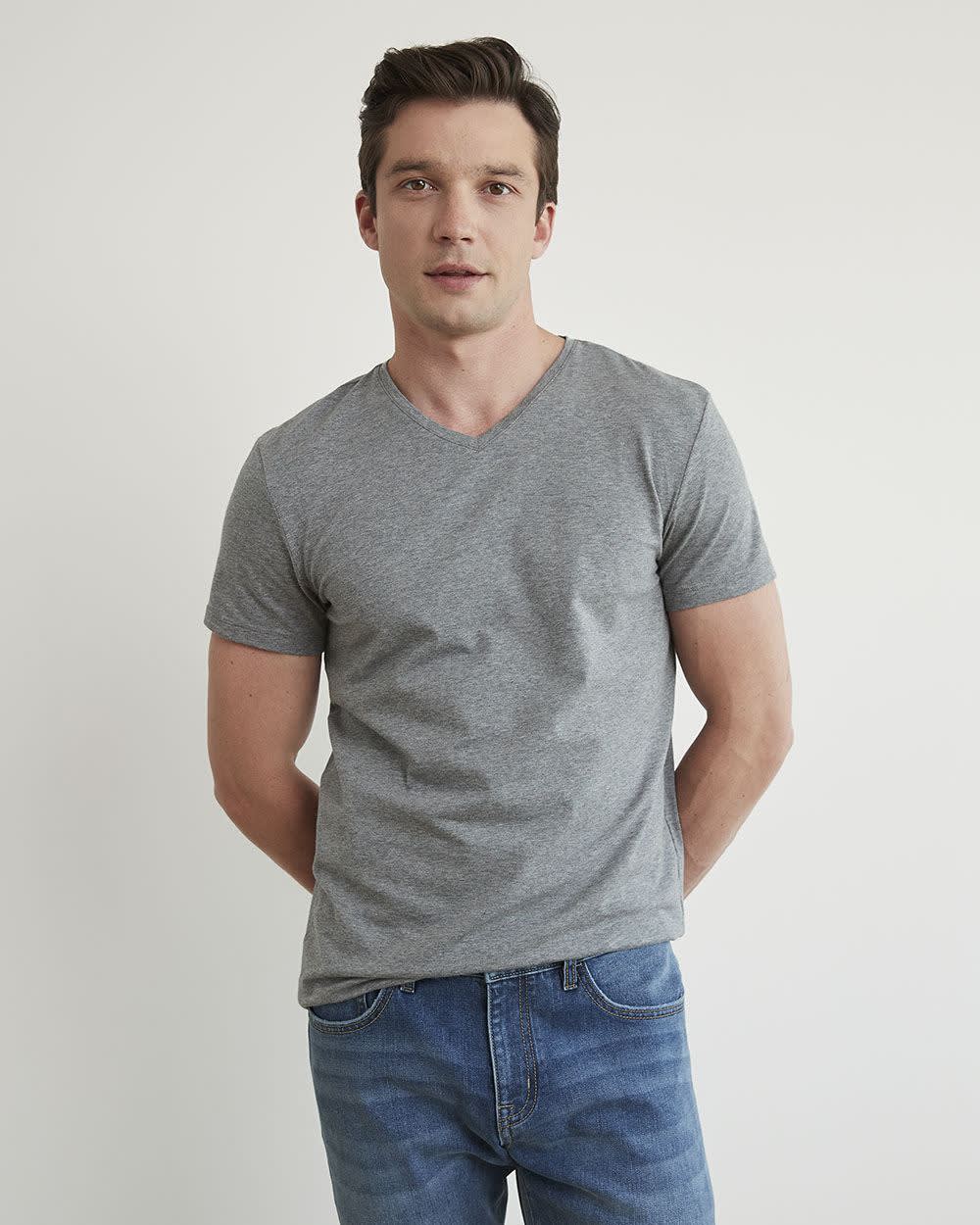 Supima Cotton (R) V-Neck T-shirt - Image 20