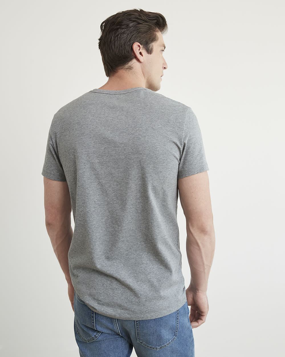 Supima Cotton (R) V-Neck T-shirt - Image 22