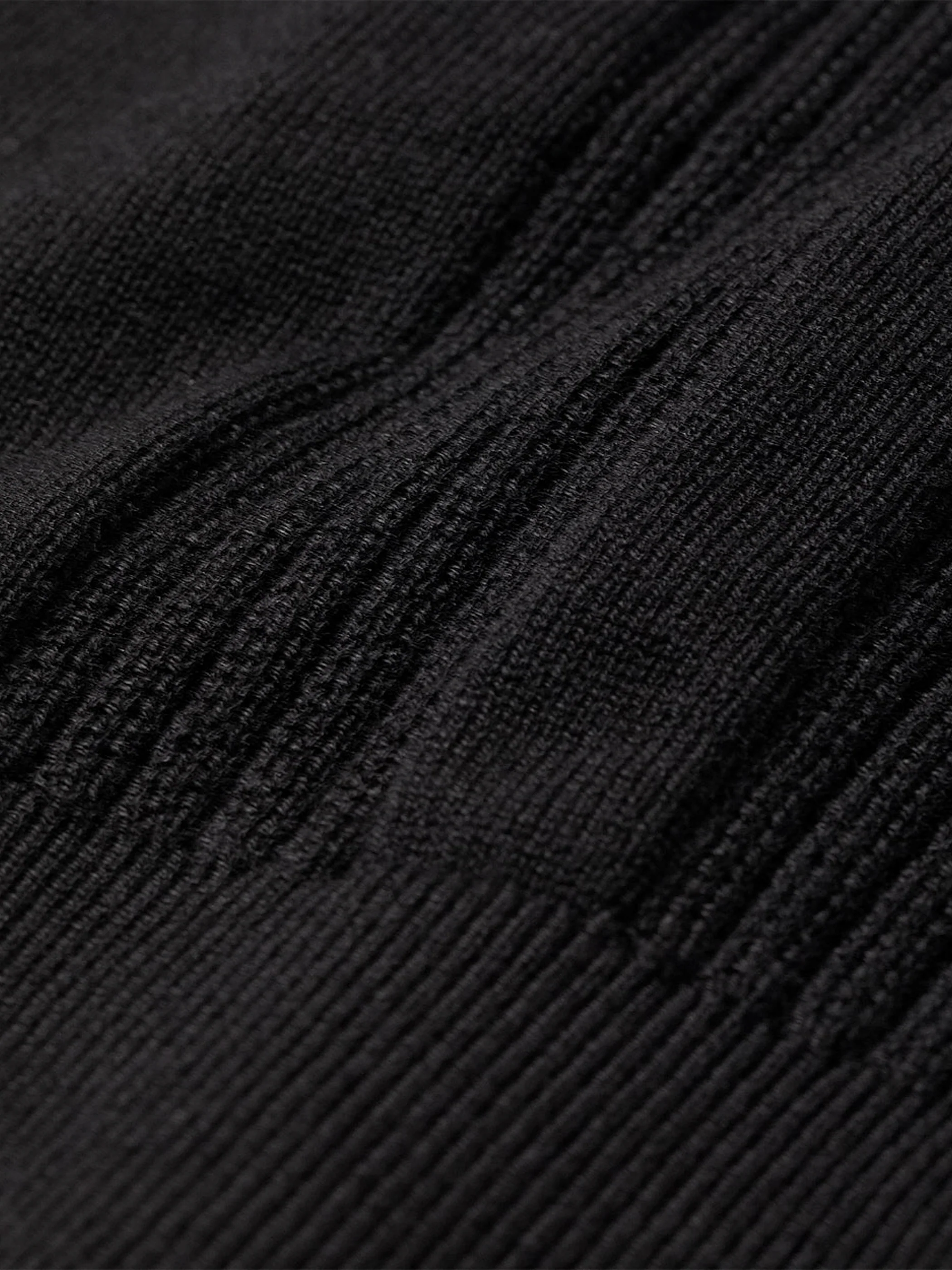 Short-Sleeve Cotton Polo with Vertical Stitches - Image 5