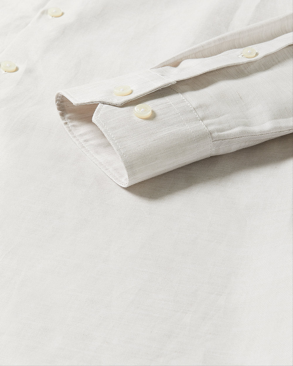 Tailored-Fit Linen Dress Shirt - Image 10