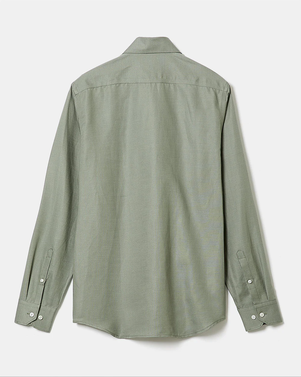 Tailored-Fit Linen Dress Shirt - Image 13