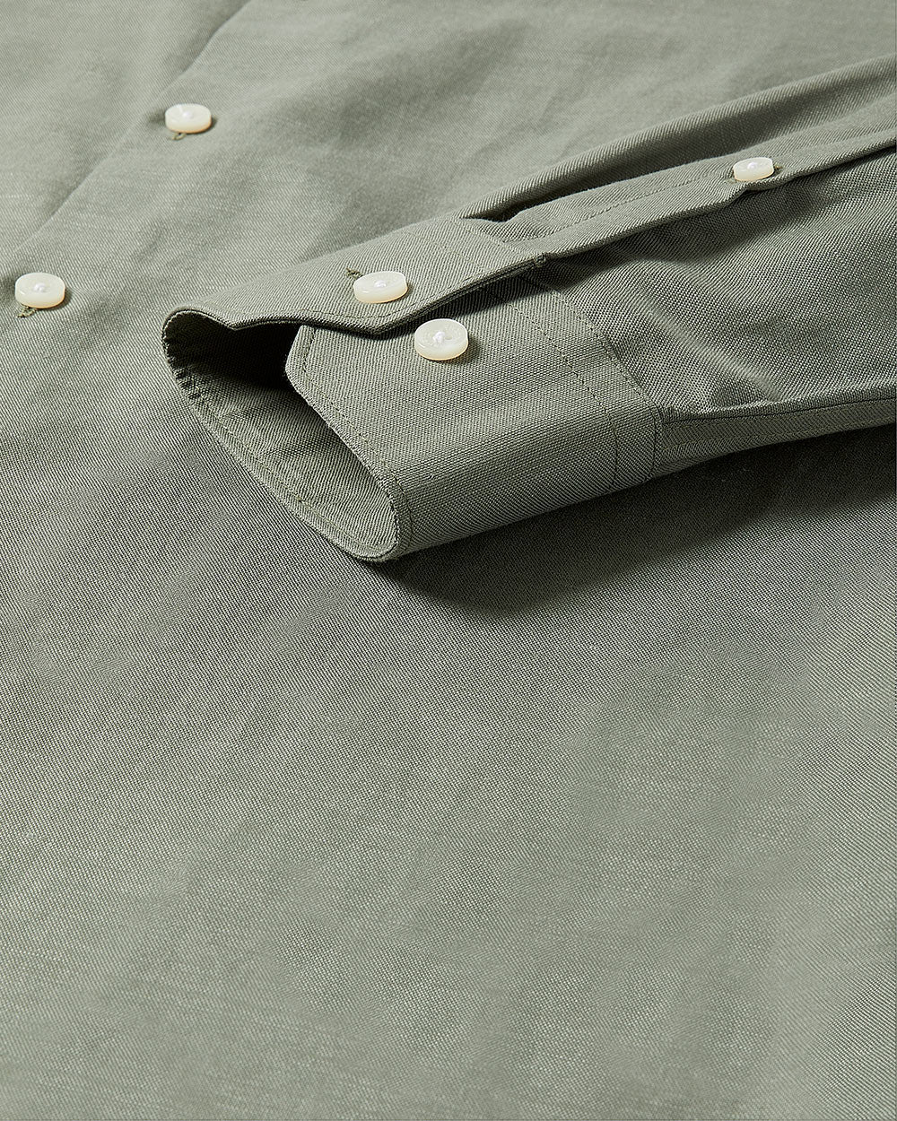 Tailored-Fit Linen Dress Shirt - Image 14