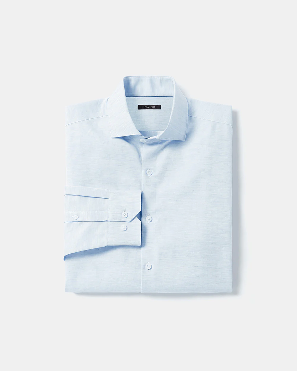Tailored-Fit Linen Dress Shirt - Image 15