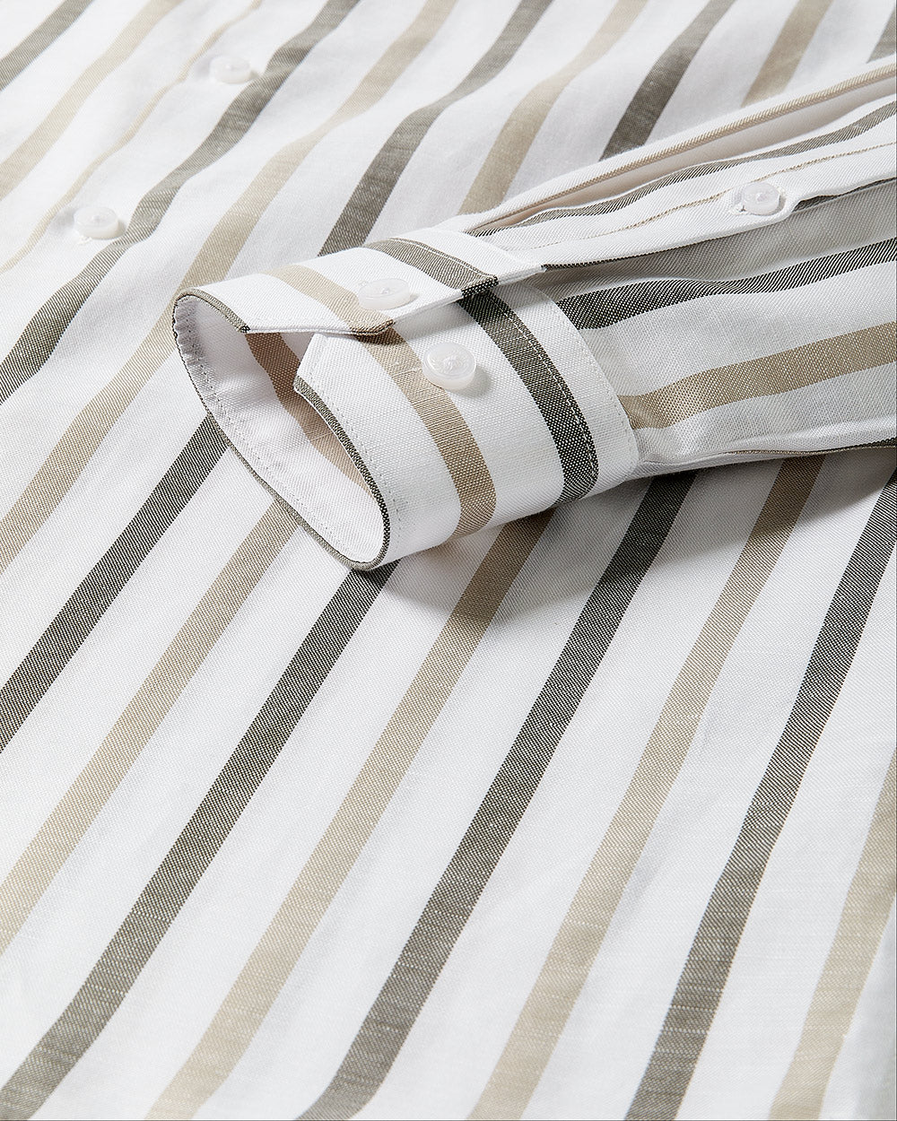 Tailored-Fit Linen Dress Shirt - Image 26