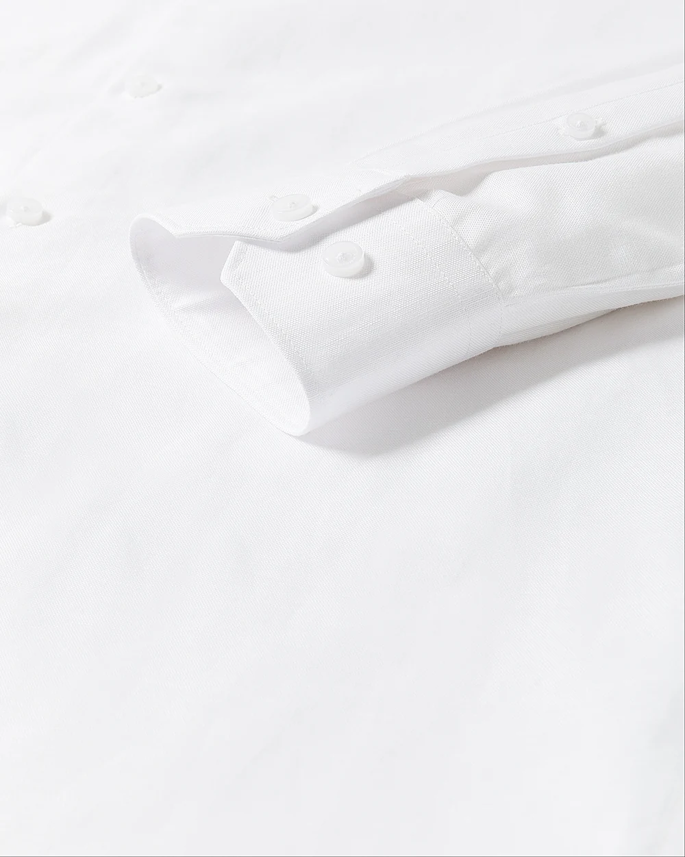 Tailored-Fit Linen Dress Shirt - Image 5