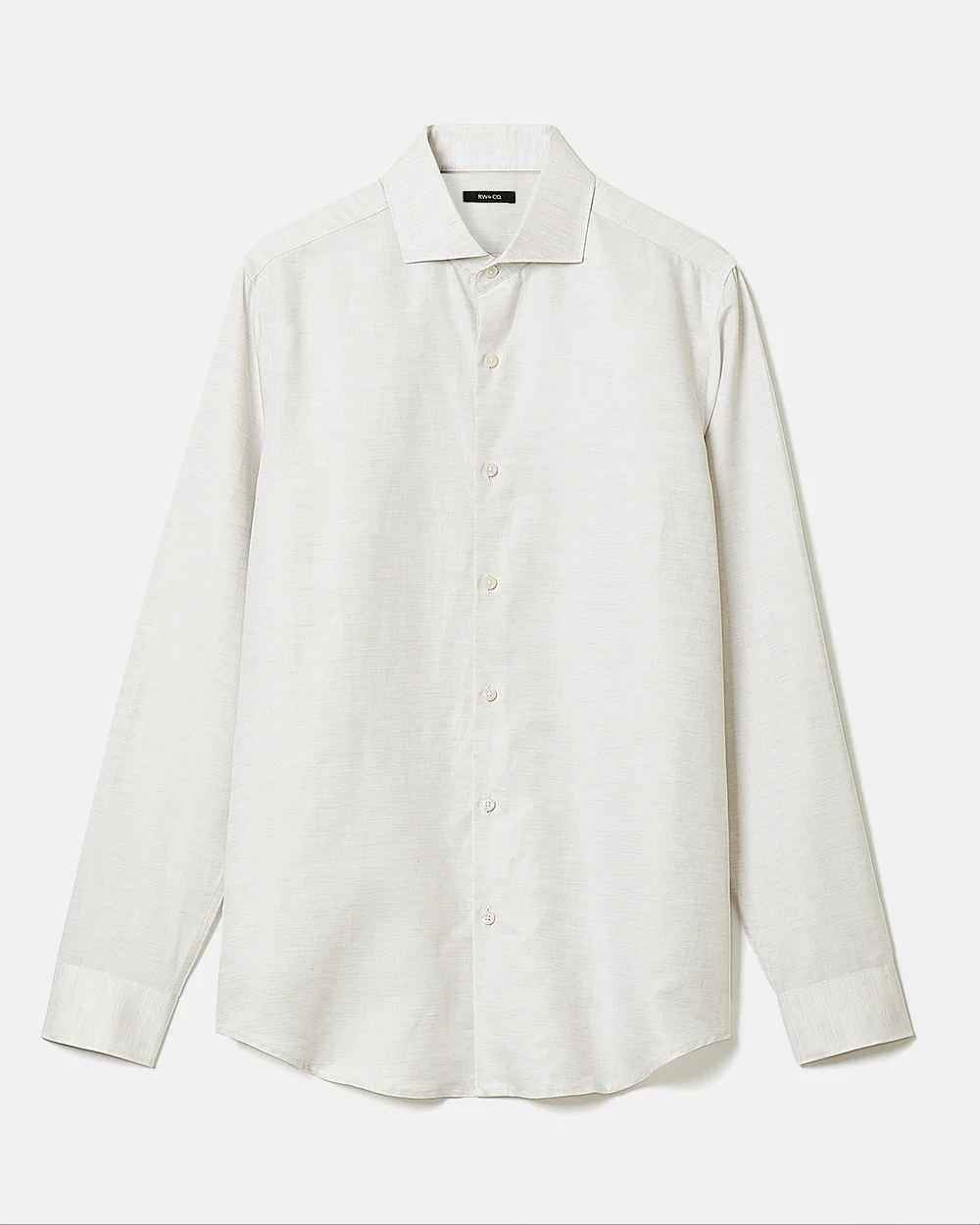Tailored-Fit Linen Dress Shirt - Image 8
