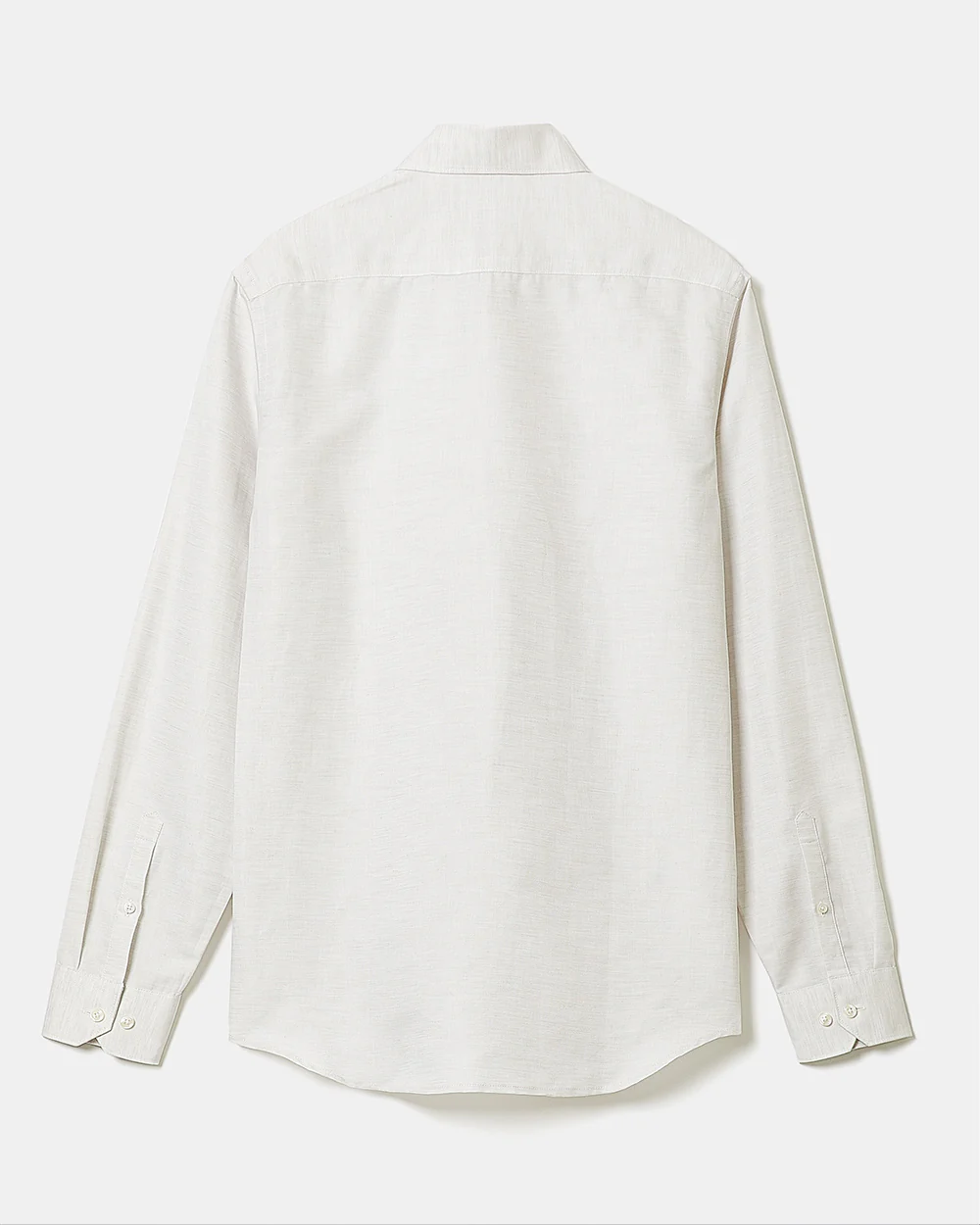 Tailored-Fit Linen Dress Shirt - Image 9