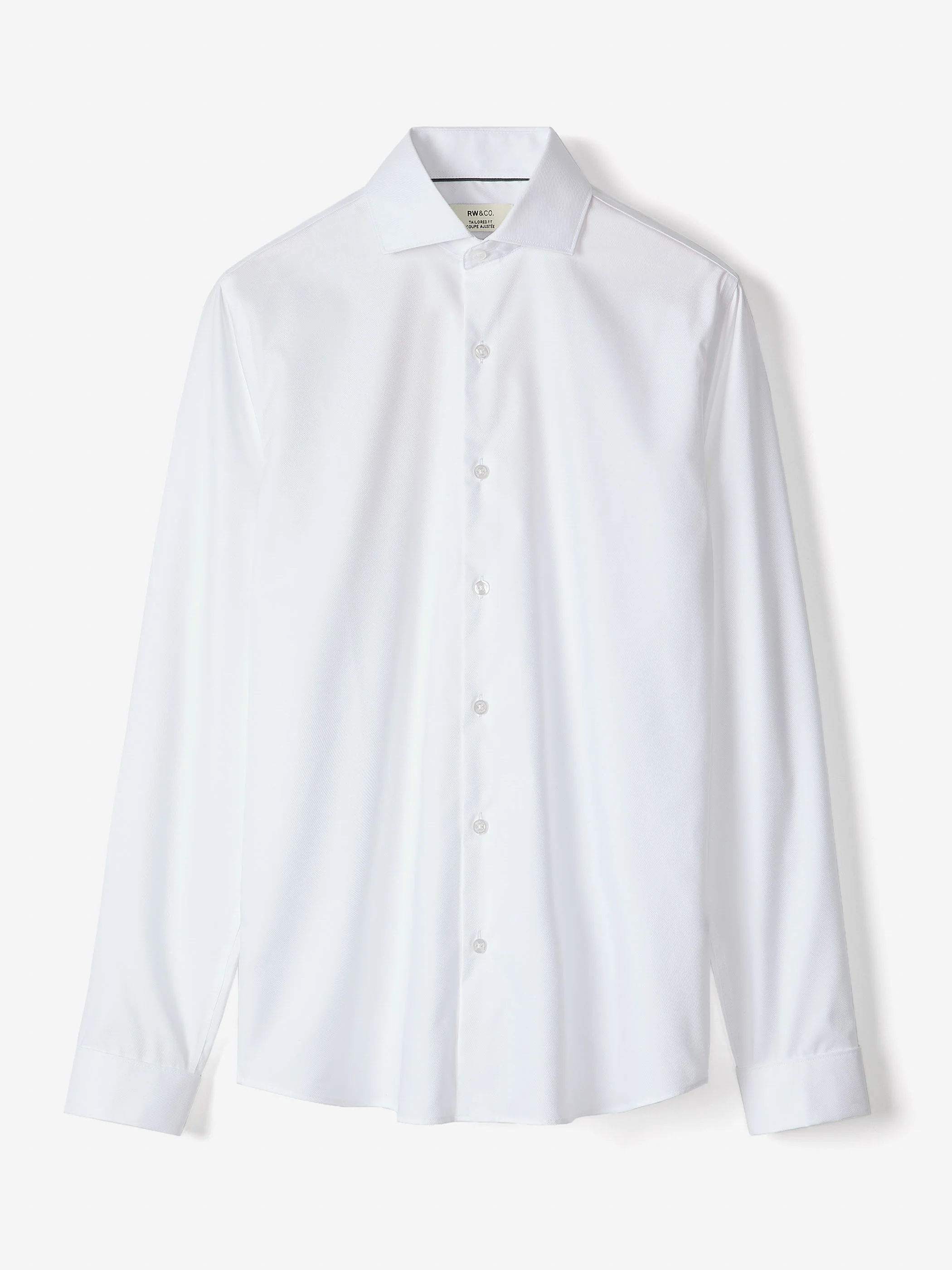 Tailored-Fit Supima Cotton Dress Shirt - Image 5