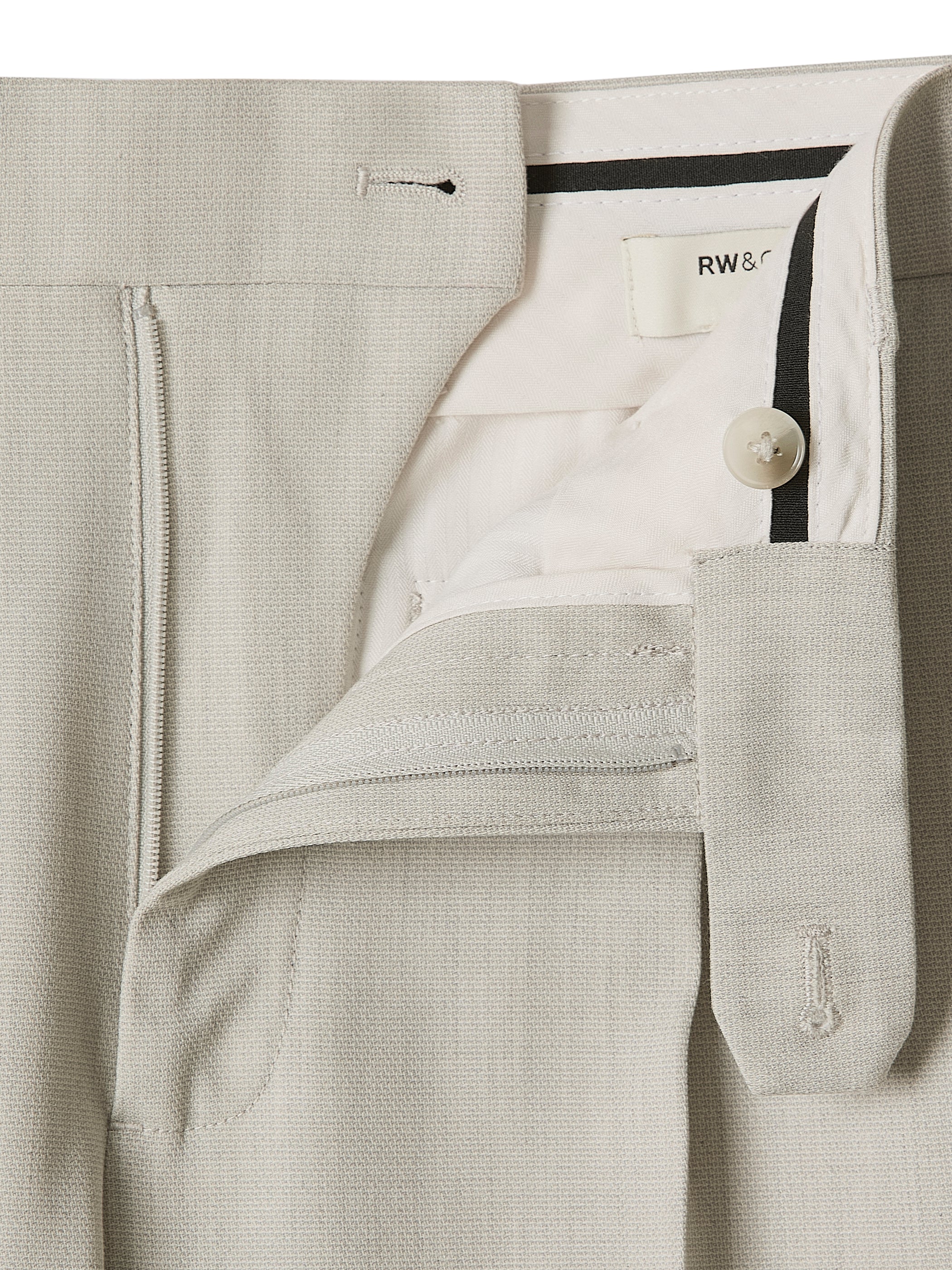 Tapered-Leg Pleated Dress Pant - Image 5