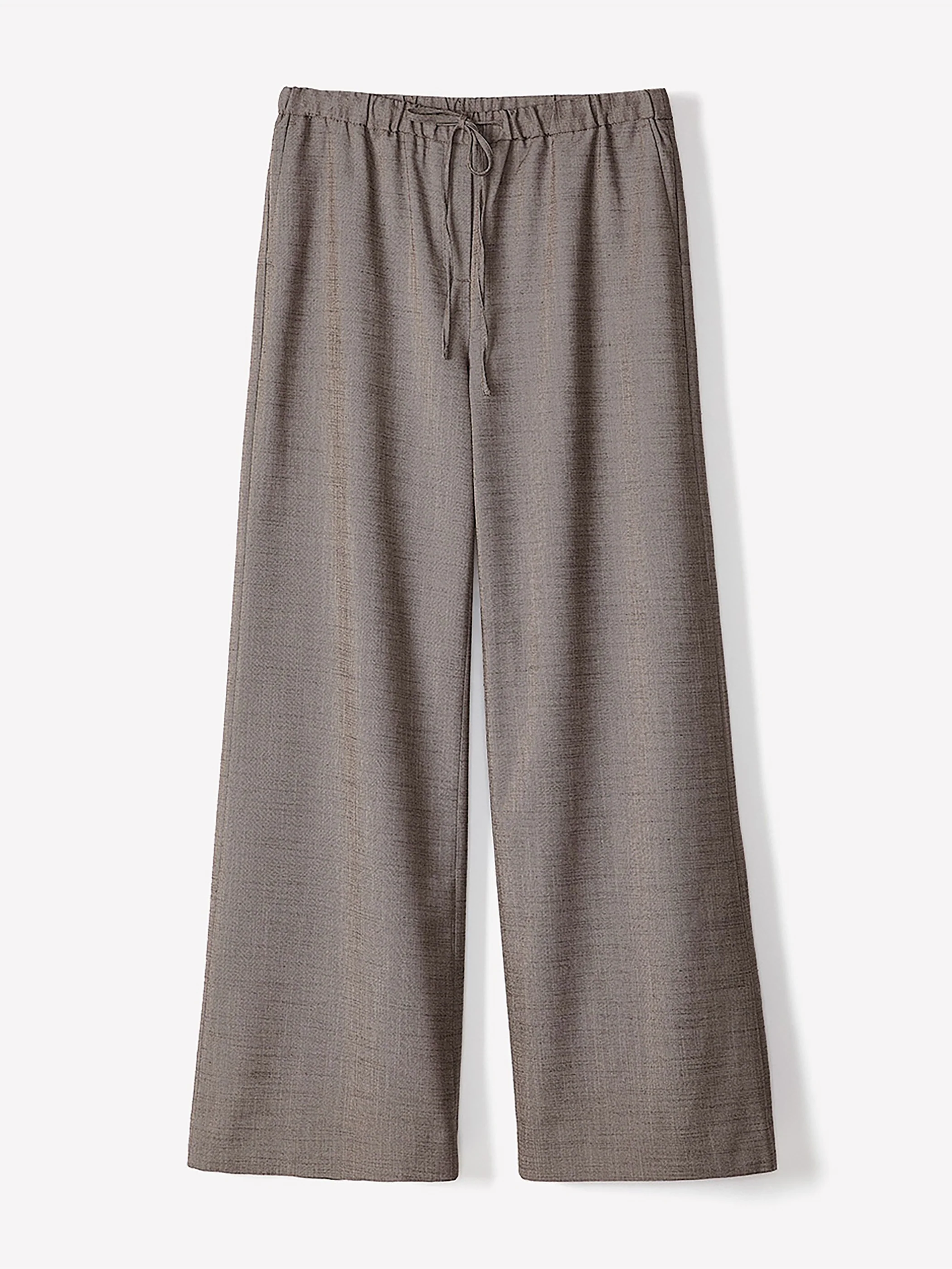 Twill Mid-Rise Wide-Leg Pant - Image 6