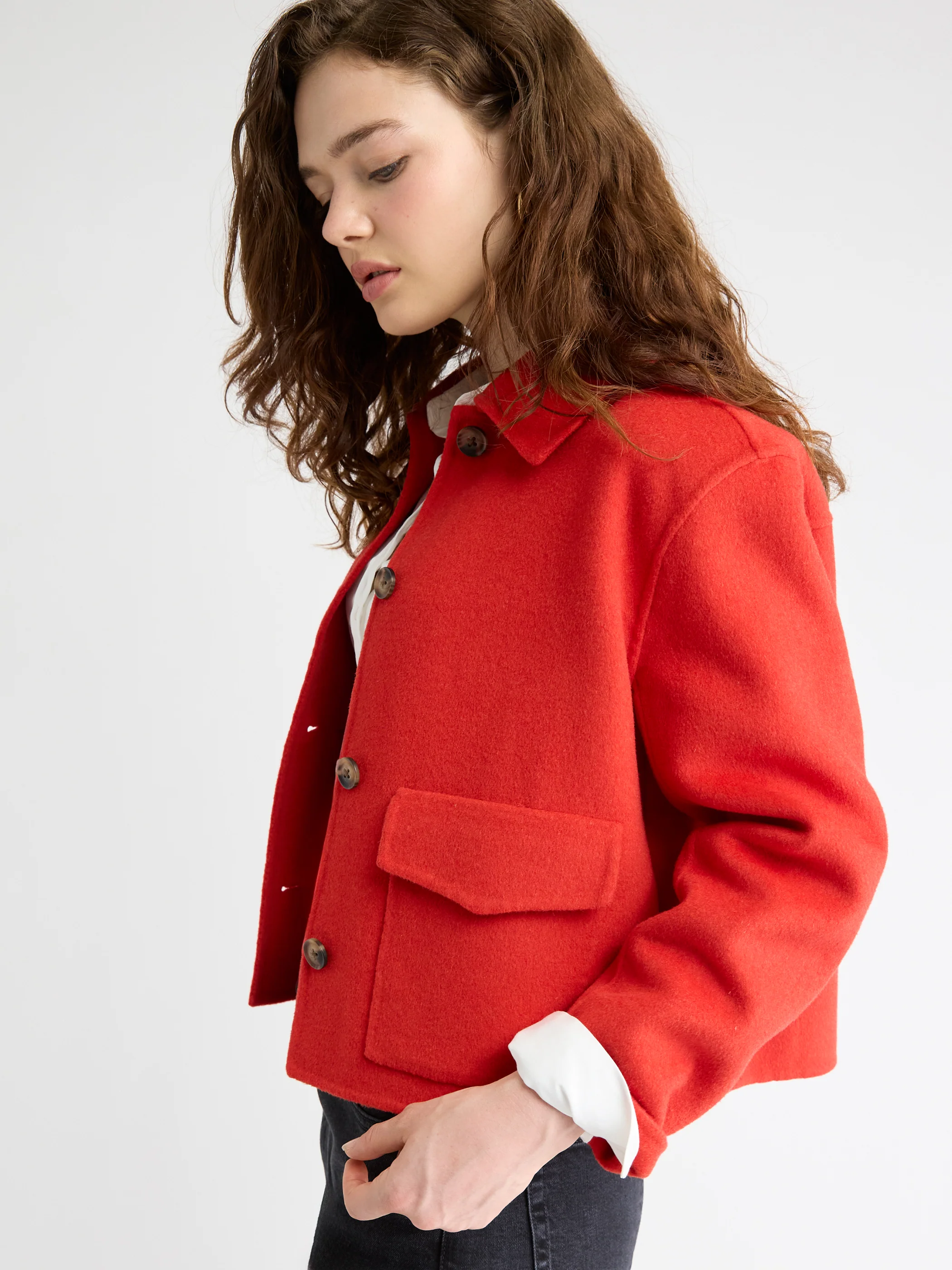 Wool-Blend Double-Face Worker Jacket - Image 13