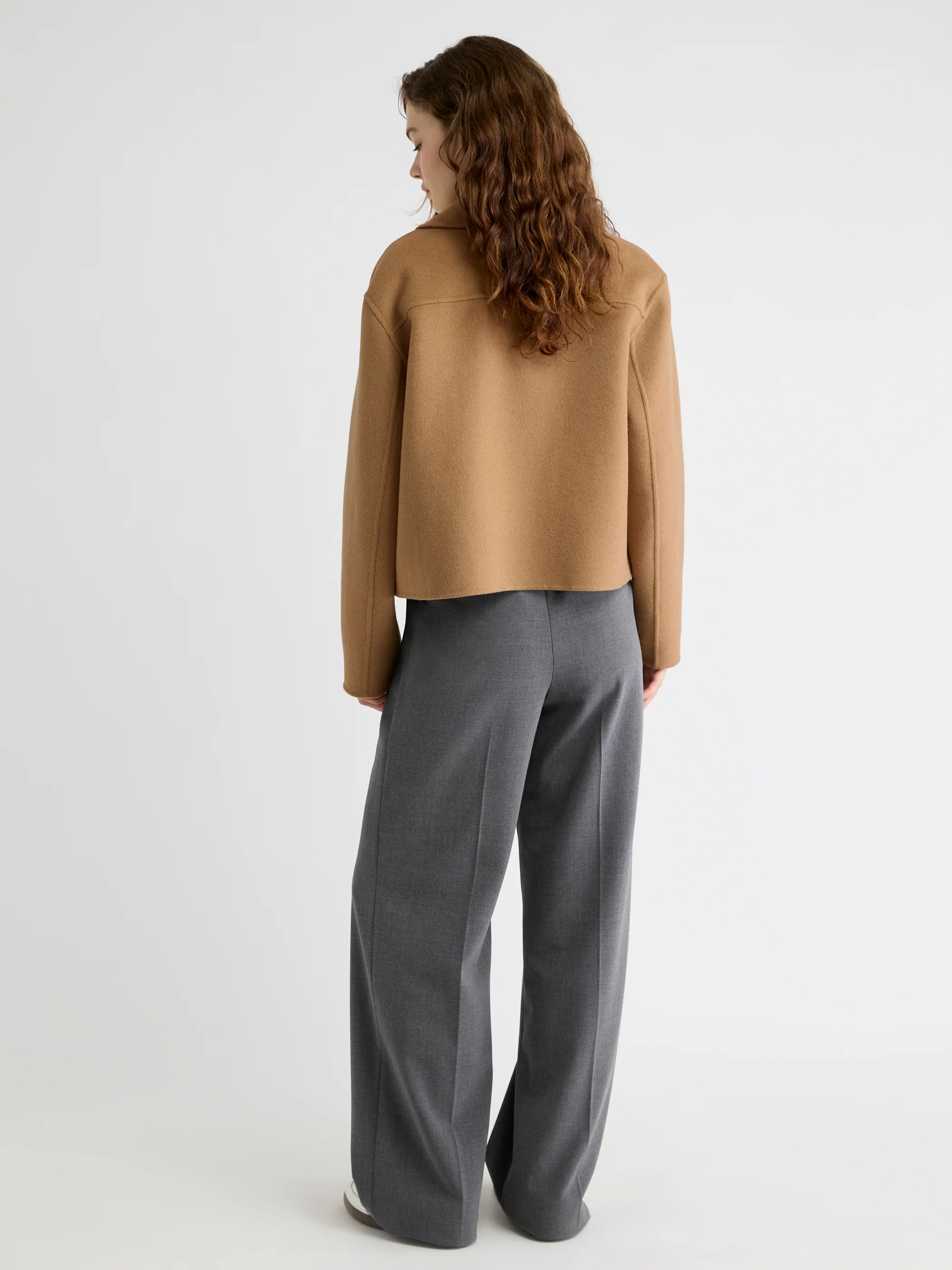 Wool-Blend Double-Face Worker Jacket - Image 3