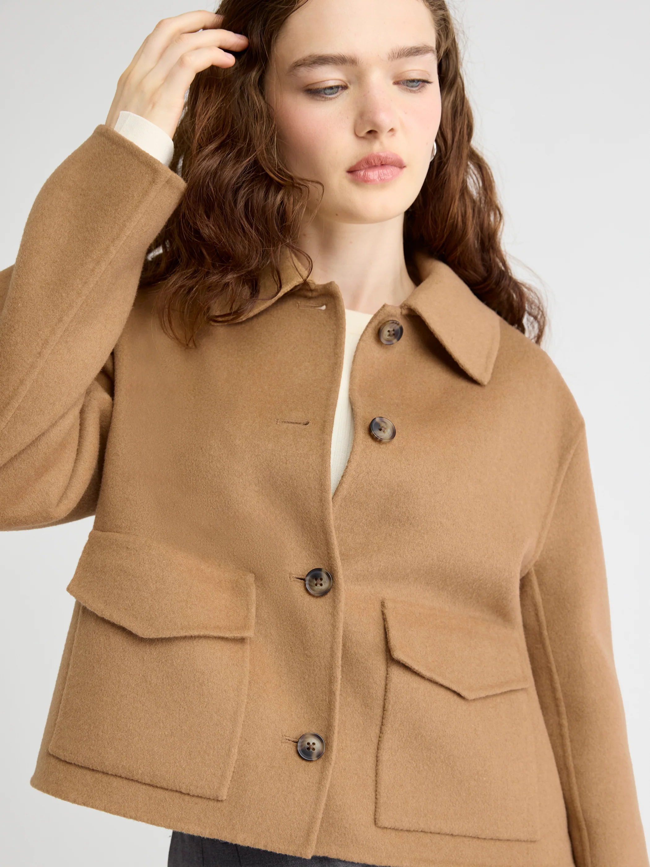 Wool-Blend Double-Face Worker Jacket - Image 6