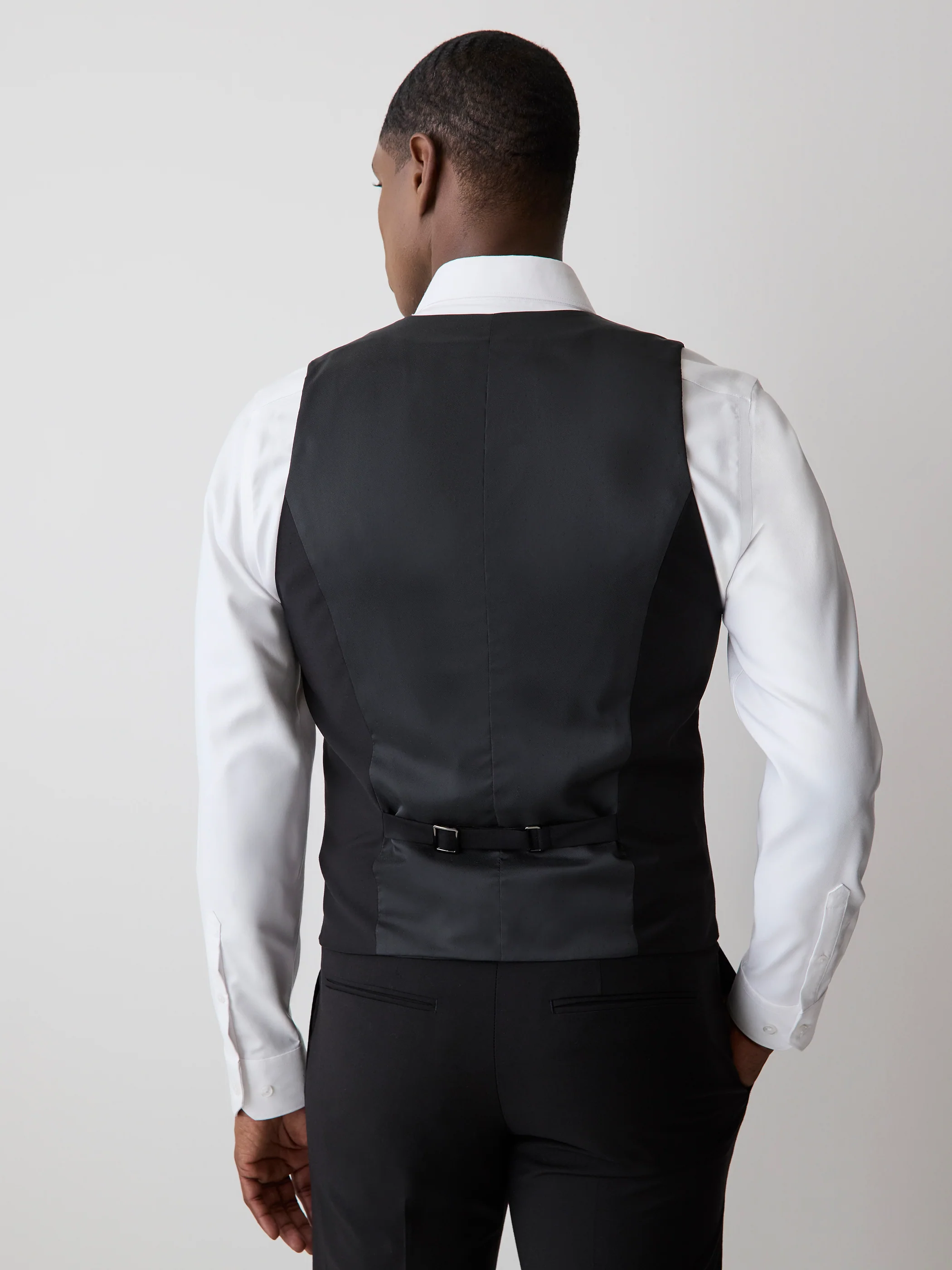 Wool-Blend Suiting Vest - Image 4