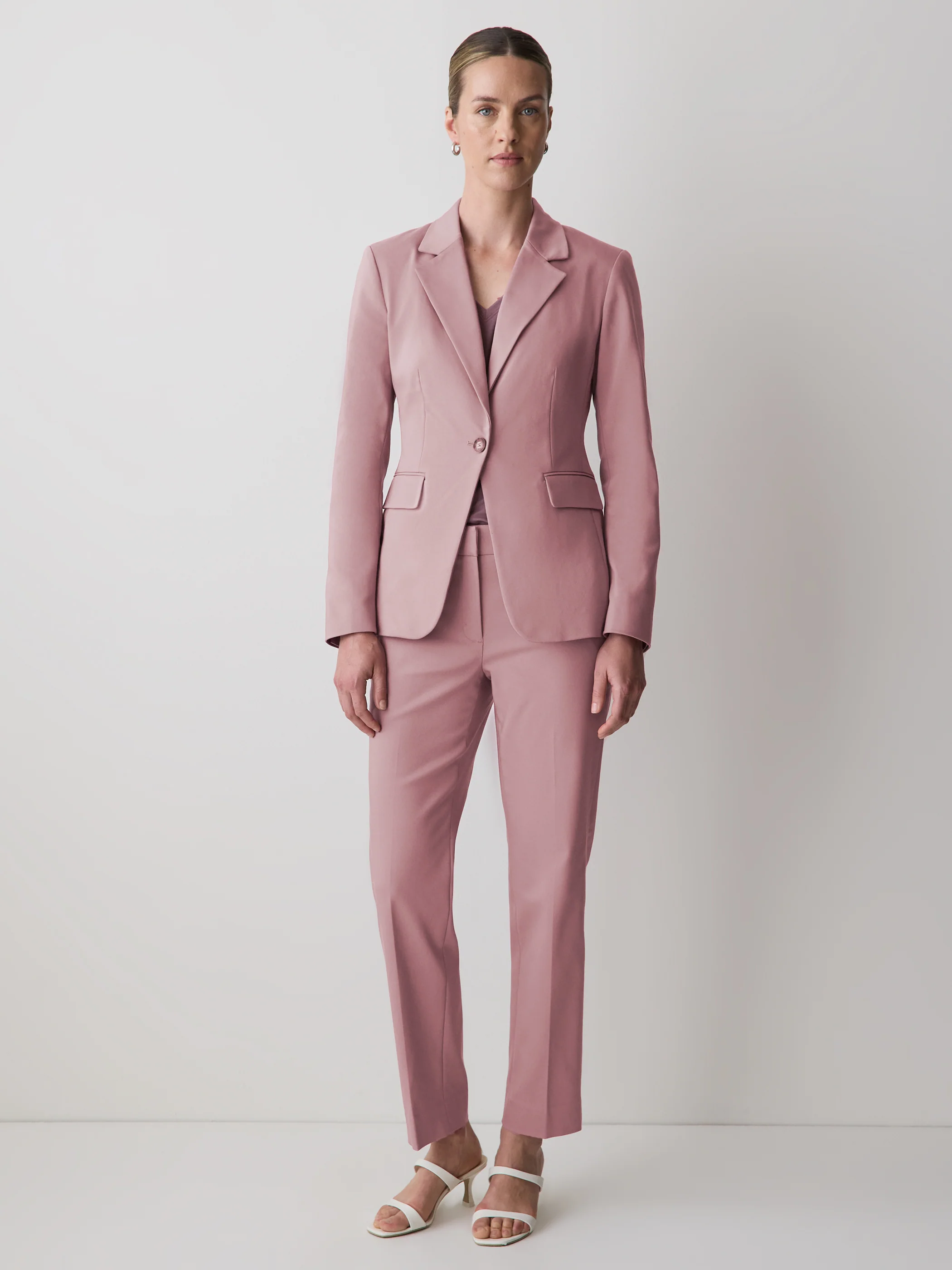 Limitless One-Button Fitted Blazer - Image 7