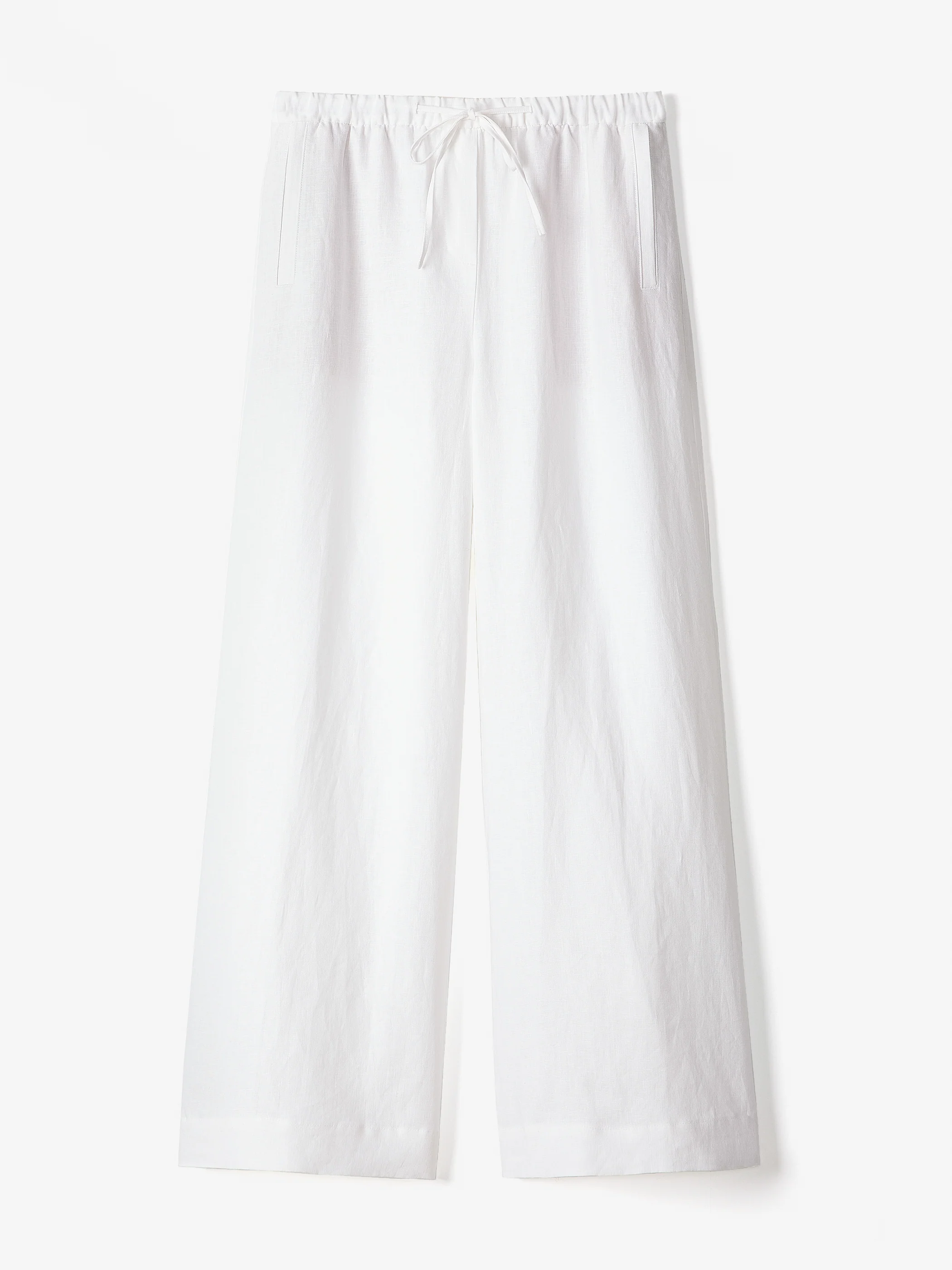 Linen Mid-Rise Wide-Leg Pant - Image 6