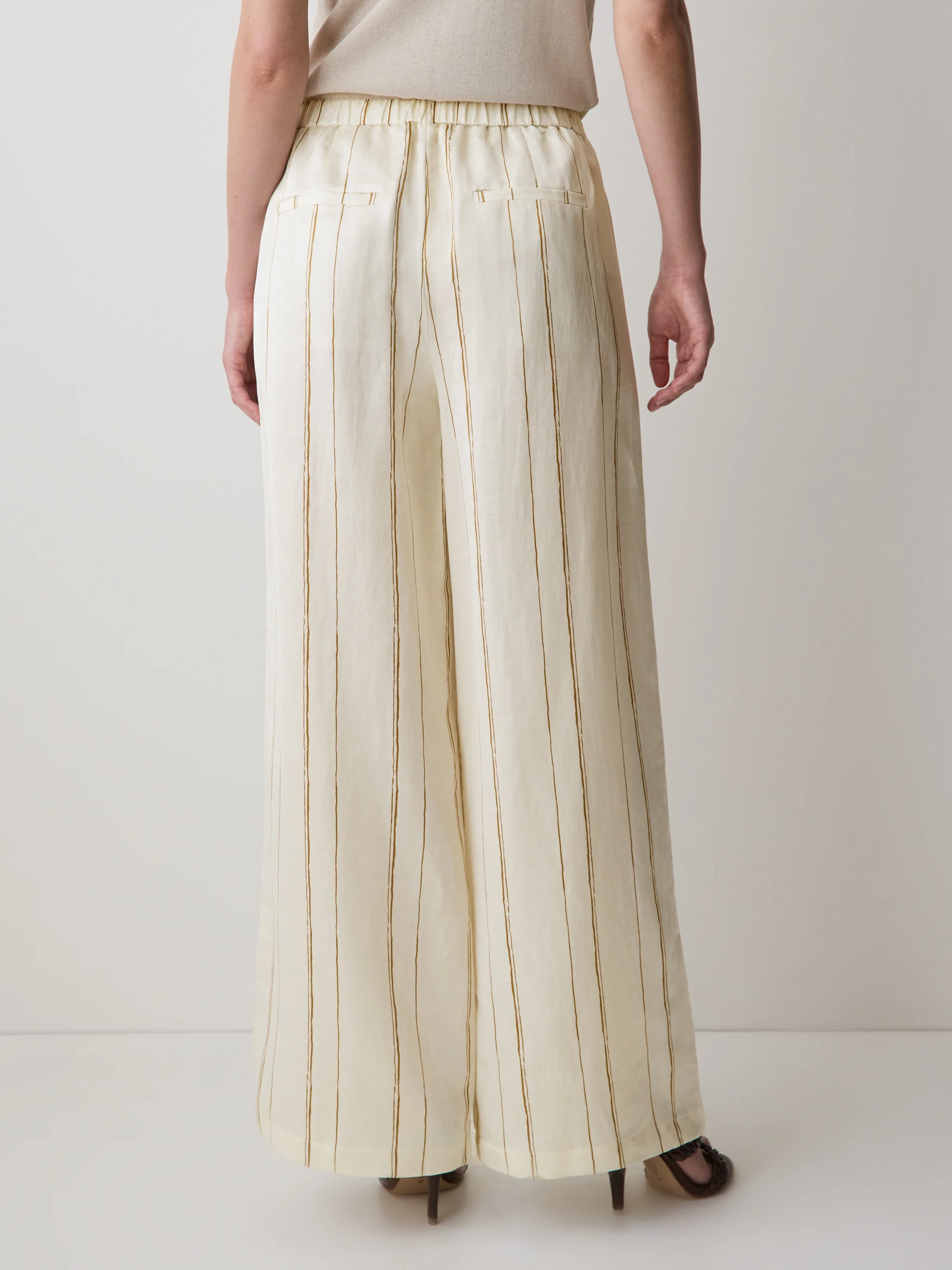 Pull-On Mid-Rise Wide-Leg Pant - Image 9