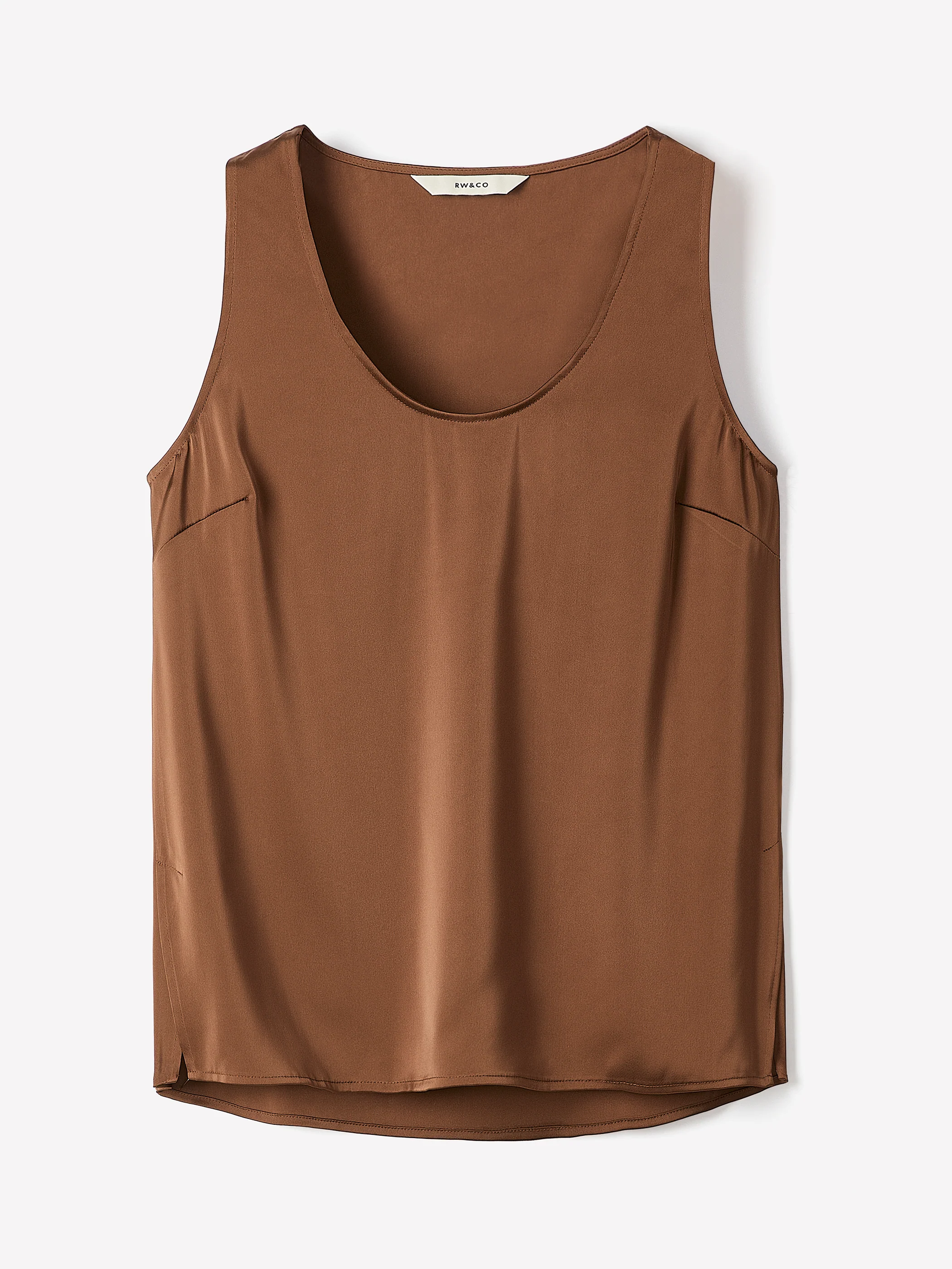 U-Neck Satin Cami - Image 10