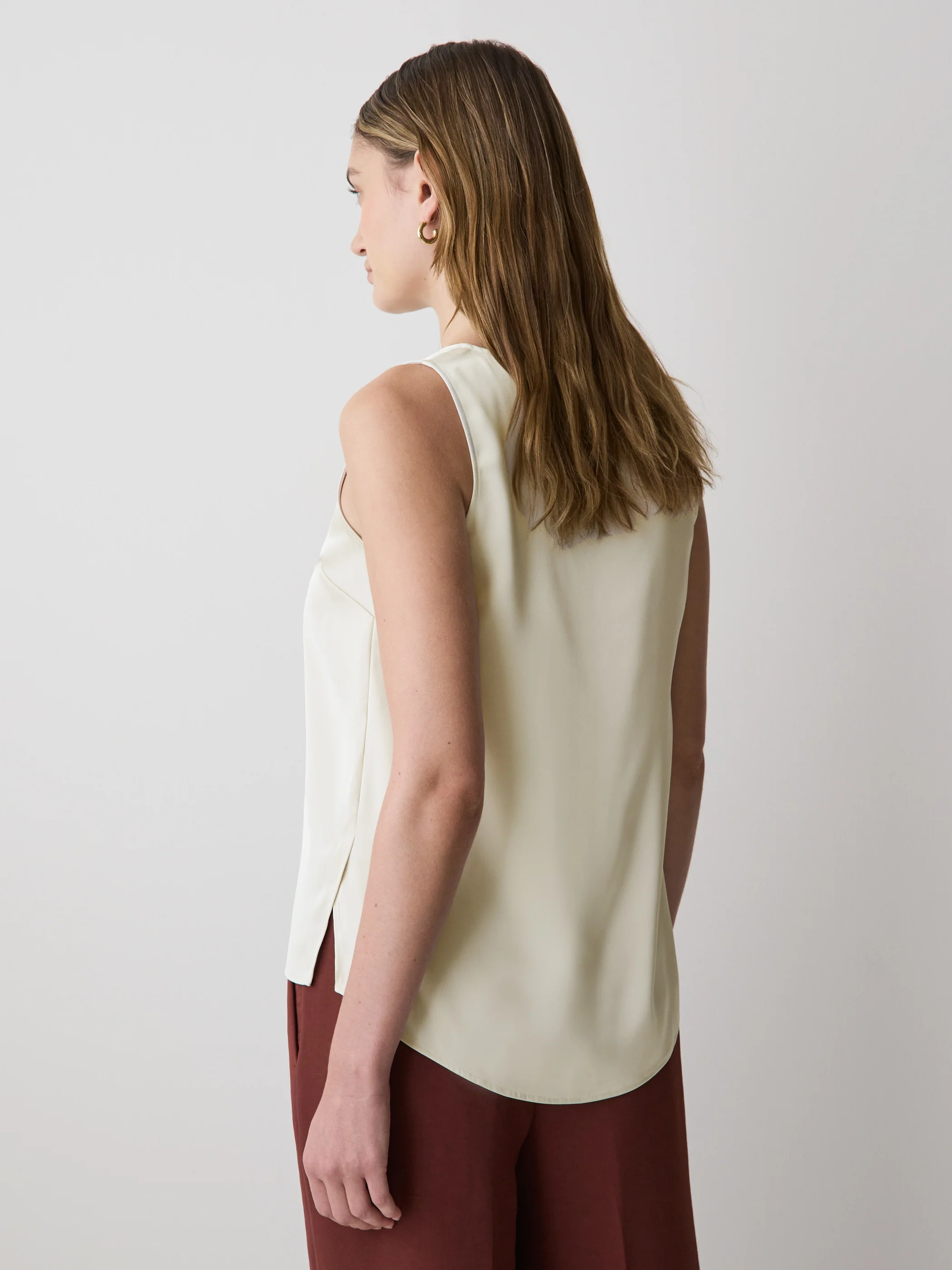 U-Neck Satin Cami - Image 13