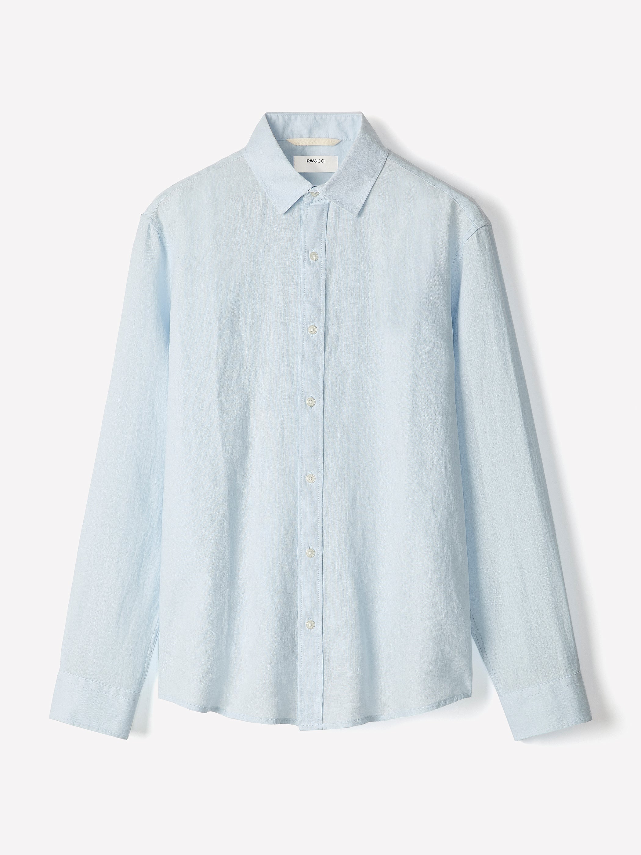 Long-Sleeve Linen Shirt - Image 5